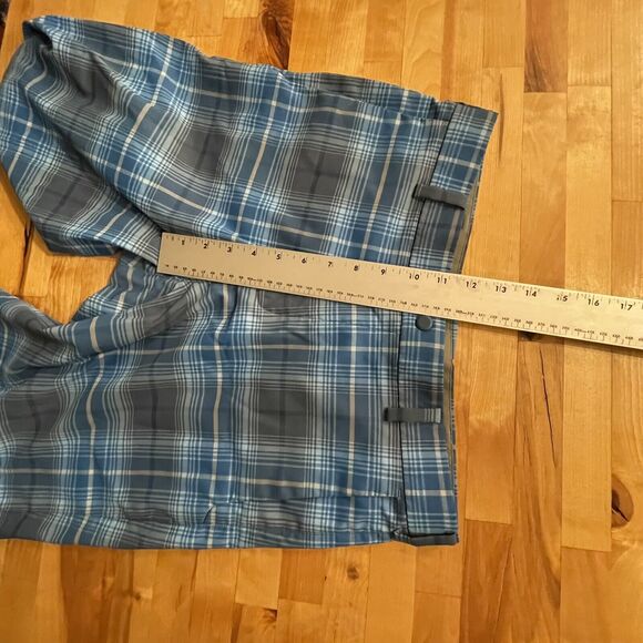 Nike Golf Short Tour Performance Plaid‎ Golf Casual Active Athleasure Mens 30 - Picture 9 of 12